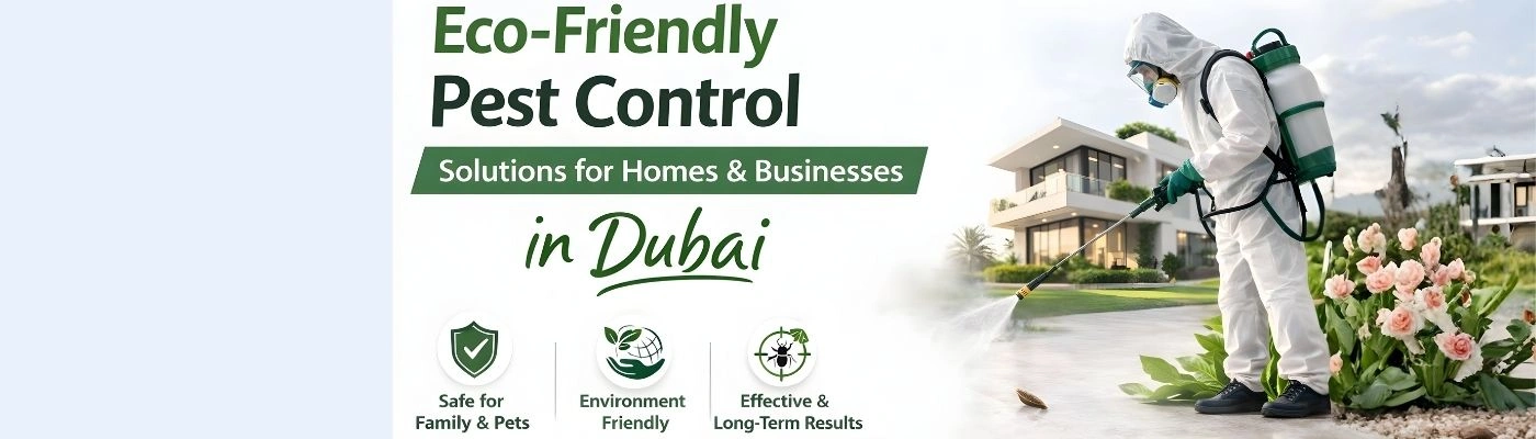 Eco-Friendly Pest Control Solutions for Homes and Businesses in Dubai